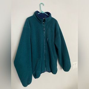 Mens tall large L.L.Bean Sherpa zip